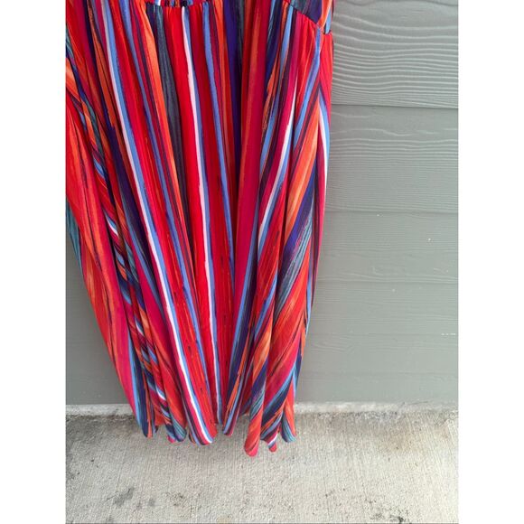 Torrid Maxi chiffon pleated dress - Picture 6 of 6